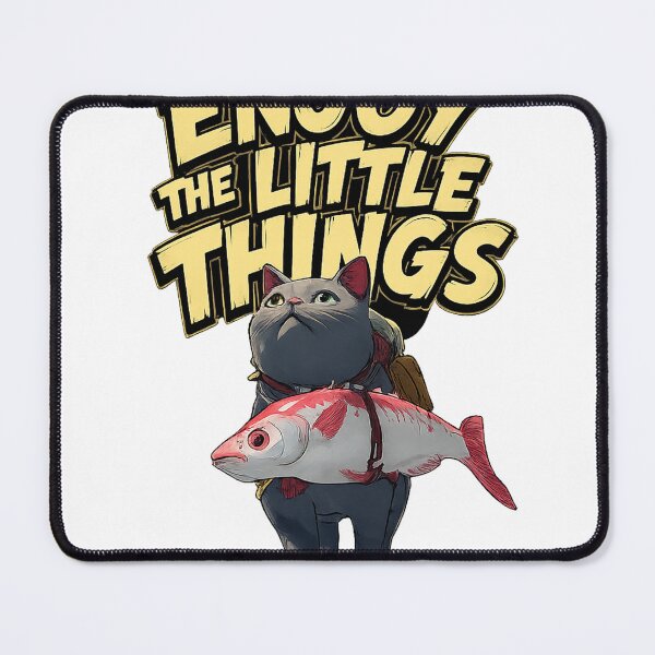Item preview, Enjoy The Little Things – Adventure Cat designed and sold by R3g3nerator.
