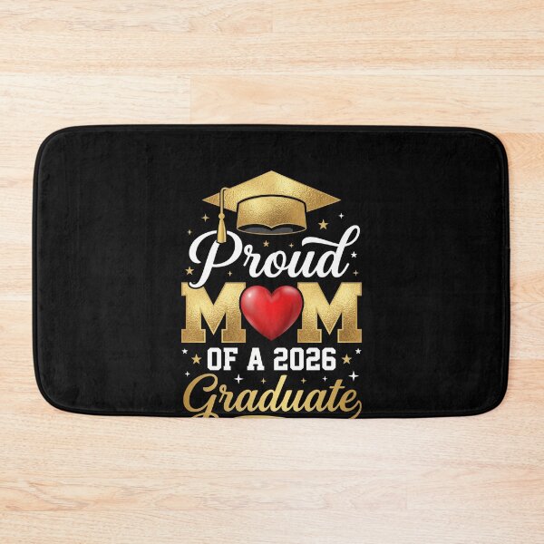 Item preview, Proud Mom of 2026 Graduate Gold Foil Cap Shirt designed and sold by SofenArt.