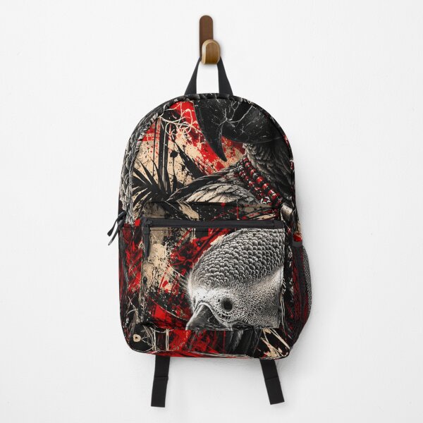 Item preview, African Grey Parrot  Intelligence and Wild Elegance #5 designed and sold by Helios Be. Lavsh.