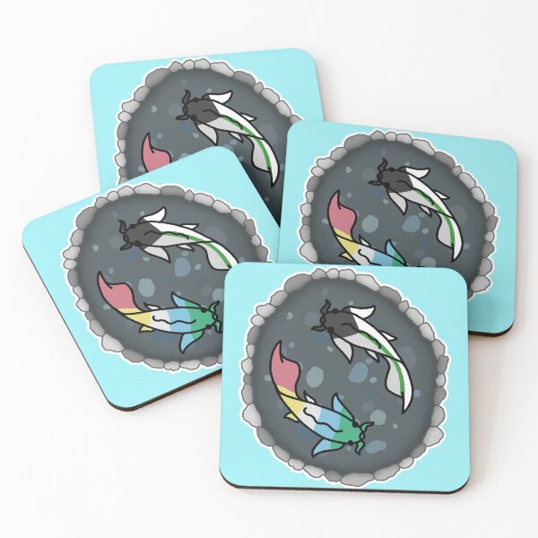 Item preview, Demi Aro and Disability Pride Koi Pond  designed and sold by CastleOfDragons.