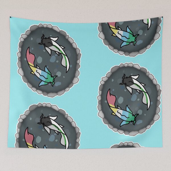 Item preview, Demi Aro and Disability Pride Koi Pond  designed and sold by CastleOfDragons.