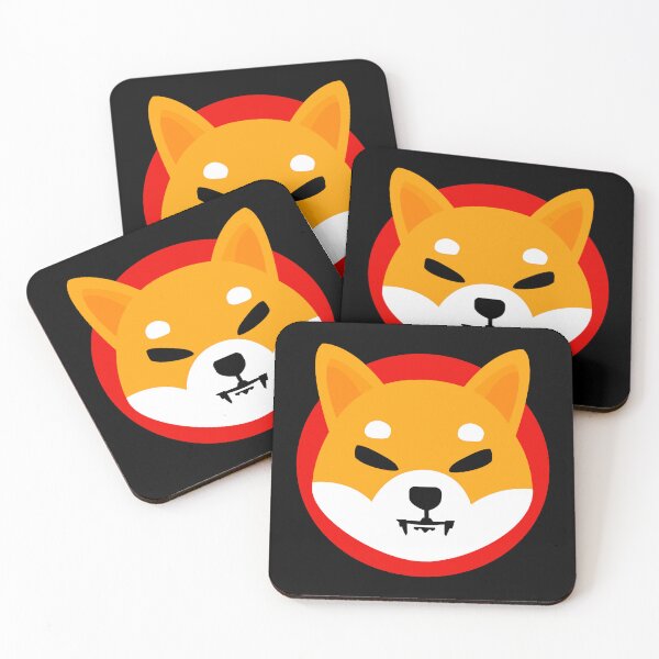 Item preview, Mean Shiba Inu Devil Emoji Red Circle Logo designed and sold by nilkbv.