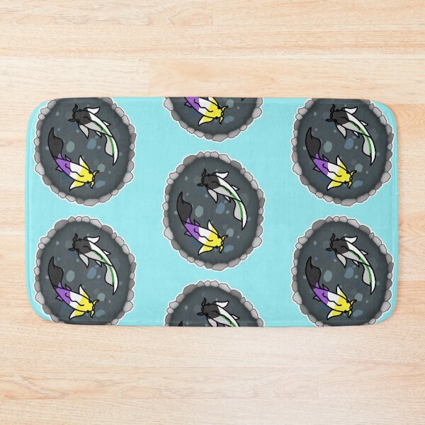 Item preview, Demi Aro and Nonbinary Pride Koi Pond  designed and sold by CastleOfDragons.