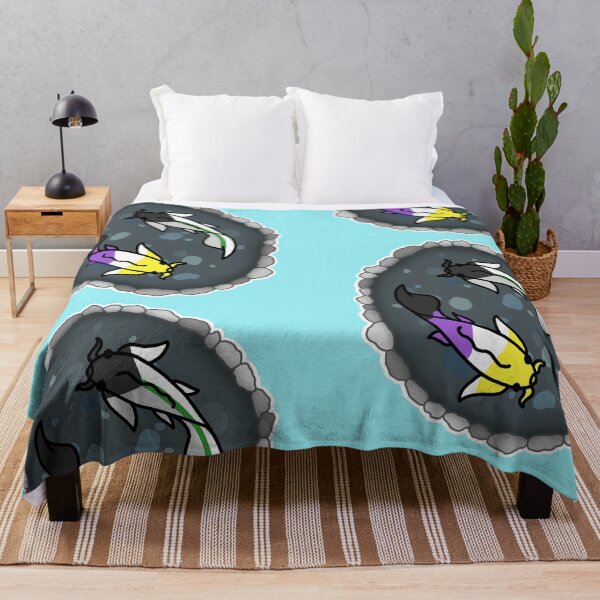 Item preview, Demi Aro and Nonbinary Pride Koi Pond  designed and sold by CastleOfDragons.