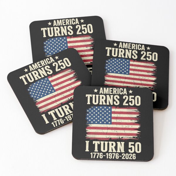 Item preview, America Turns 250 I Turn 50 Birthday Patriotic Shirt designed and sold by SofenArt.