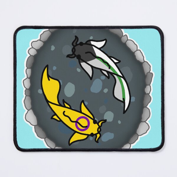 Item preview, Demi Aro and Intersex Pride Koi Pond  designed and sold by CastleOfDragons.