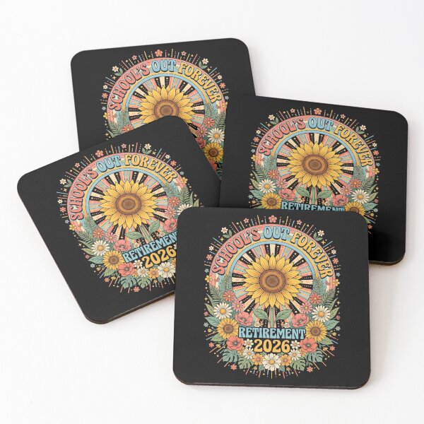 Item preview, Schools Out Forever Teacher Retirement 2026 Floral designed and sold by SofenArt.