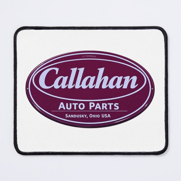 Item preview, Callahan Porcelain Sign Purple designed and sold by Normbot2000.