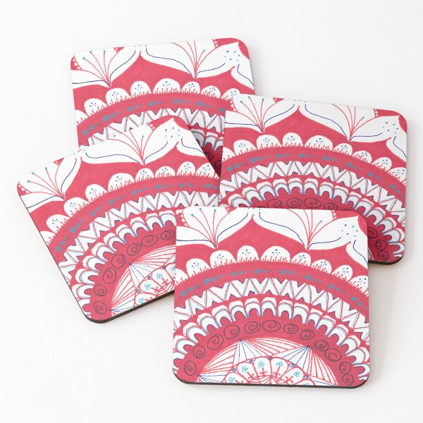 Item preview, Red, White, and Blue Mandala designed and sold by MakaDragonTamer.