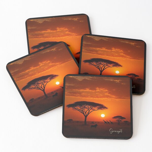 Item preview, Serengeti Sunset designed and sold by BabaSoti.