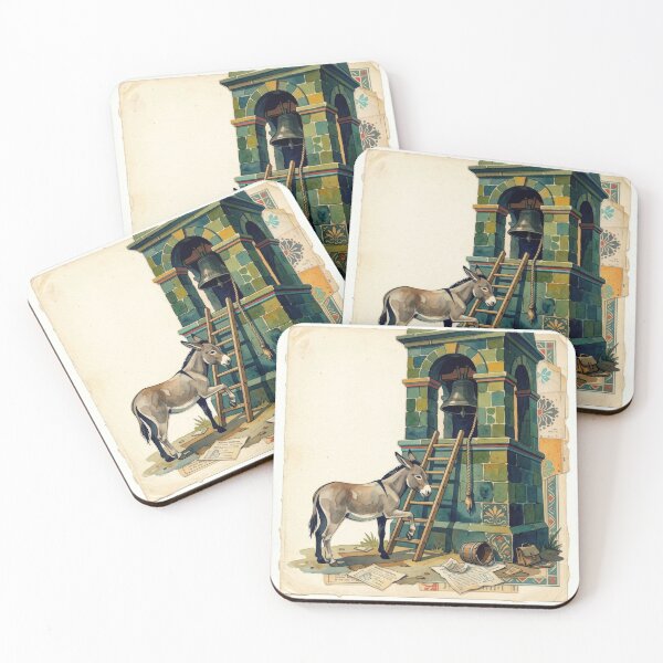 Item preview, Burro at the Belltower designed and sold by HabitableMoons.