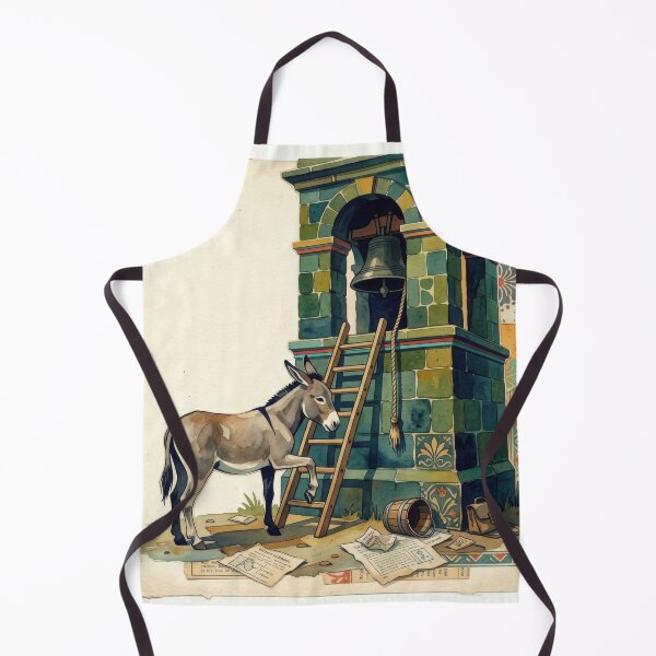 Item preview, Burro at the Belltower designed and sold by HabitableMoons.