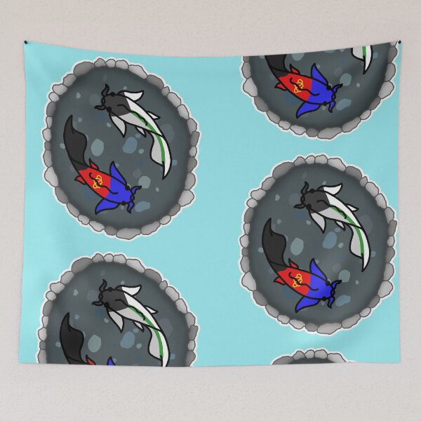 Item preview, Demi Aro and Polyamorous Pride Koi Pond  designed and sold by CastleOfDragons.