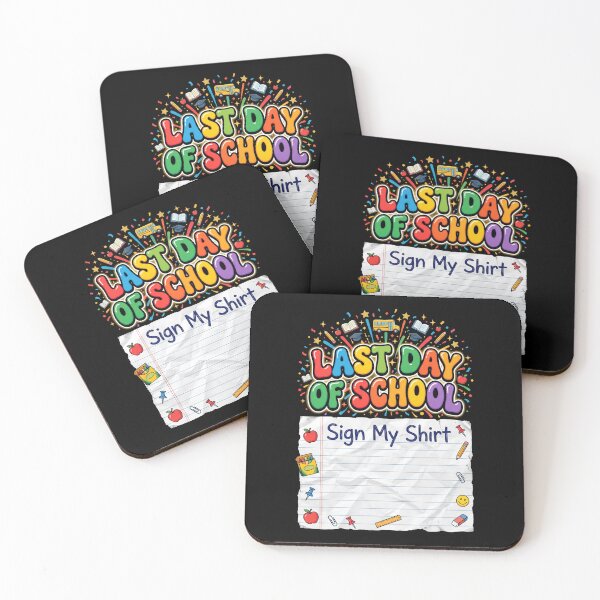Item preview, Last Day of School Sign My Shirt Kids Teacher 2026 designed and sold by SofenArt.
