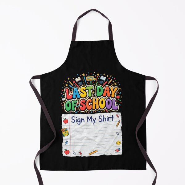 Item preview, Last Day of School Sign My Shirt Kids Teacher 2026 designed and sold by SofenArt.