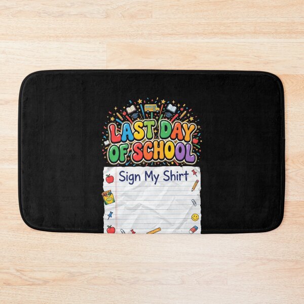 Item preview, Last Day of School Sign My Shirt Kids Teacher 2026 designed and sold by SofenArt.