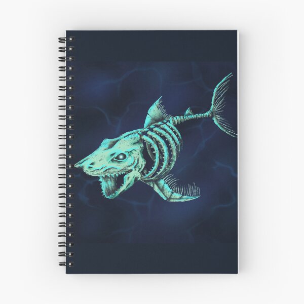Item preview, Full Skelly Shark Render (Blue)  designed and sold by AnubisAltarArt.