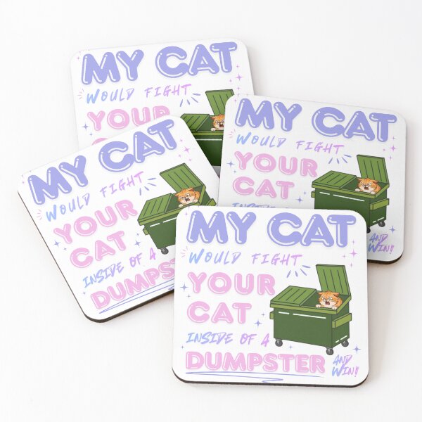 Item preview, Cat Dumpster designed and sold by SticknWoke.