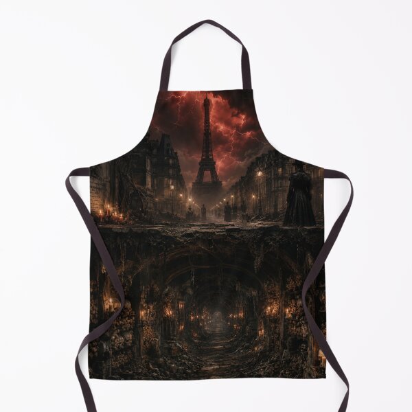 Item preview, The Catacombs Beneath Paris | Gothic Horror Artwork designed and sold by kabucino.
