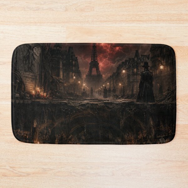 Item preview, The Catacombs Beneath Paris | Gothic Horror Artwork designed and sold by kabucino.
