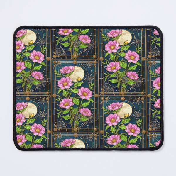 Item preview, Moon Flowers: Enchanted Garden in Stained Glass designed and sold by BriSher.