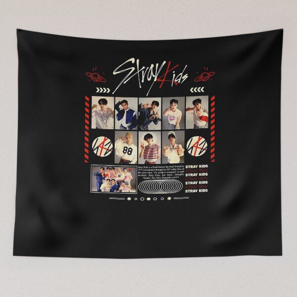 Item preview, Stray Kids Concert Tour  Kpop Boy Group  designed and sold by NK-Stamp.