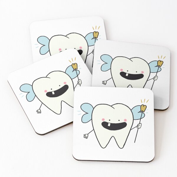 Item preview, Cute Tooth Fairy Tooth Character - Funny Dentist Gift for Kids designed and sold by karolaart.