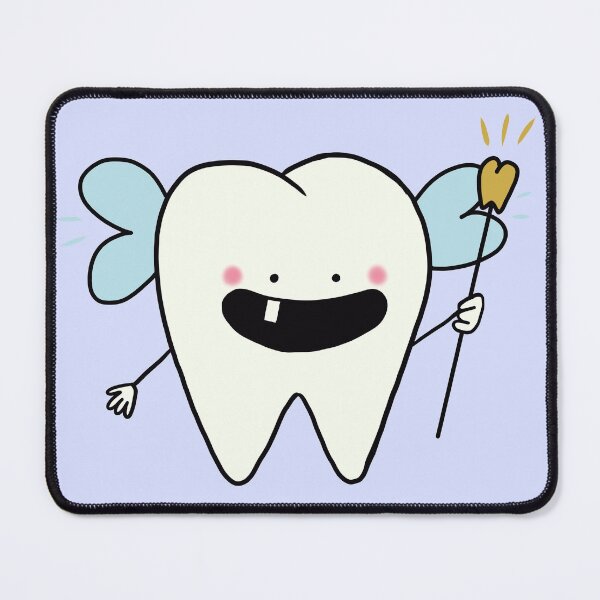 Item preview, Cute Tooth Fairy Tooth Character - Funny Dentist Gift for Kids designed and sold by karolaart.