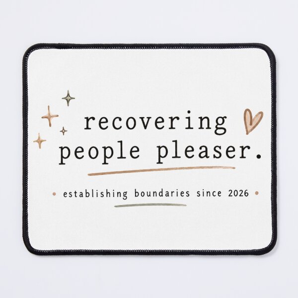 Item preview, Recovering People Pleaser Aesthetic Typography Design designed and sold by Silaris Designs.
