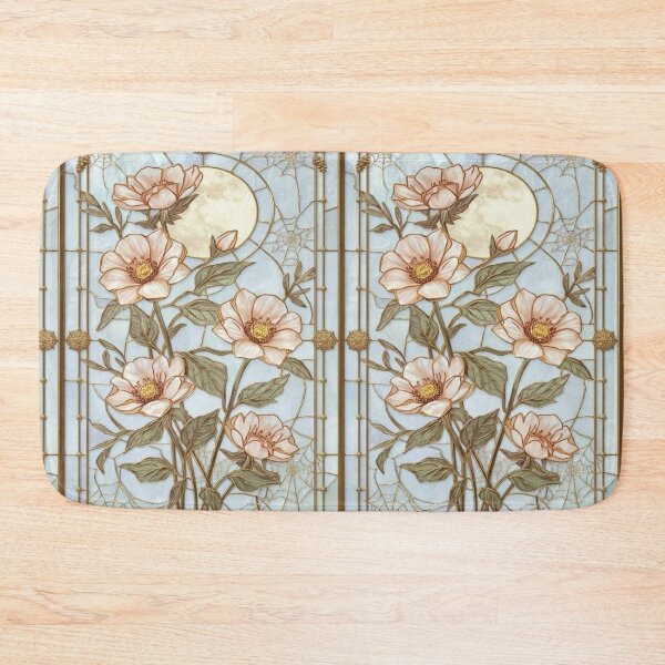 Item preview, Moon Flowers: Enchanted Garden in Stained Glass designed and sold by BriSher.
