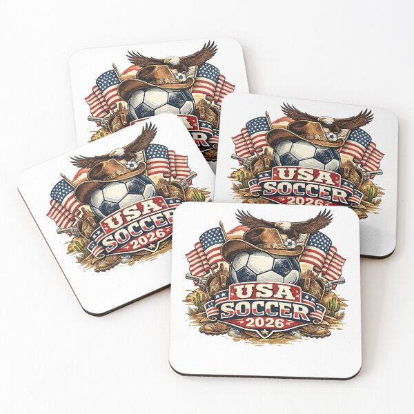 Item preview, Game Day USA Soccer Retro Patriotic American Football Fan Vintage BBQ Tailgate T-Shirt designed and sold by CustomizingGift.