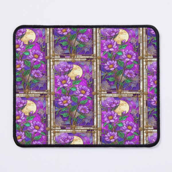 Item preview, Moon Flowers: Enchanted Garden in Stained Glass designed and sold by BriSher.
