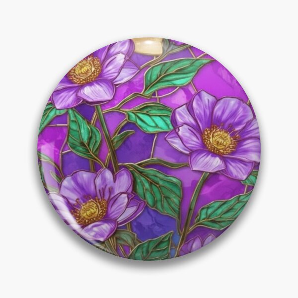 Item preview, Moon Flowers: Enchanted Garden in Stained Glass designed and sold by BriSher.