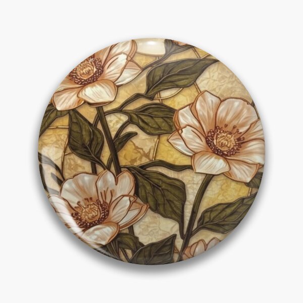 Item preview, Moon Flowers: Enchanted Garden in Stained Glass designed and sold by BriSher.