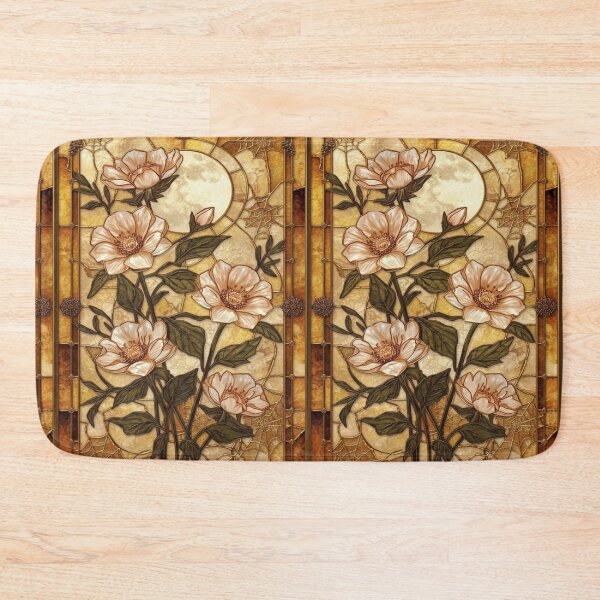 Item preview, Moon Flowers: Enchanted Garden in Stained Glass designed and sold by BriSher.