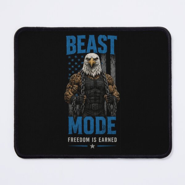 Item preview, BEAST MODE Gym motivation designed and sold by DailyQuestPrint.