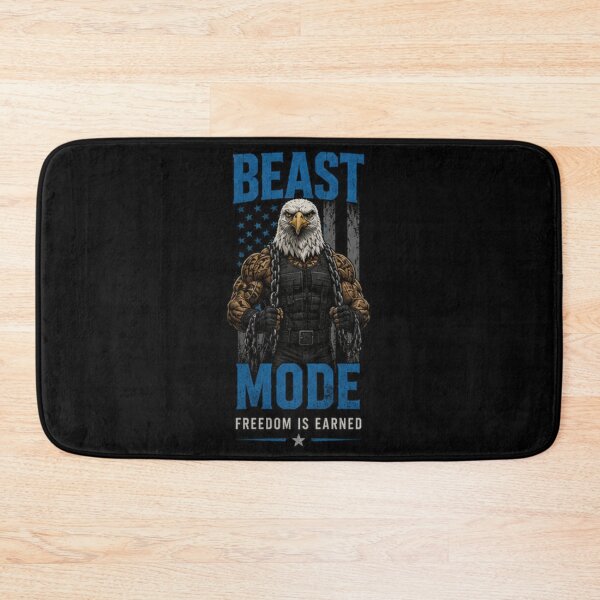 Item preview, BEAST MODE Gym motivation designed and sold by DailyQuestPrint.