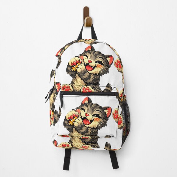 Item preview, Cheerful Whimsical Cartoon Cat - Funny Kitten designed and sold by Sir Martin.