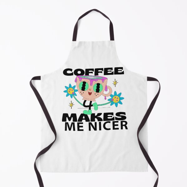 Item preview, Coffee Makes Me Nicer designed and sold by LuveraxArt.