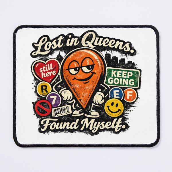 Item preview, Lost in Queens, Found Myself Sticker designed and sold by Dresut.