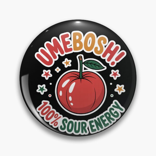 Item preview, UMEBOSHI. 100% sour energy. designed and sold by InkRebelia.