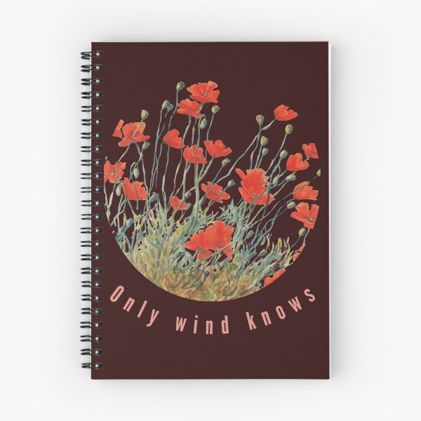 Item preview, Only Wind Knows - Poppies designed and sold by JurateArt-DK.