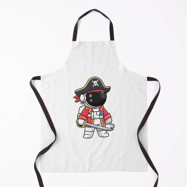 Item preview, Cute Astronaut Pirate Space Captain With Sword And Hook designed and sold by wonyqp.