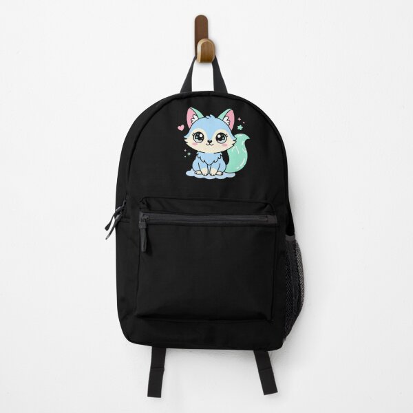 Item preview, Cute Kawaii Blue Fox Baby Animal Art designed and sold by sky11PP.