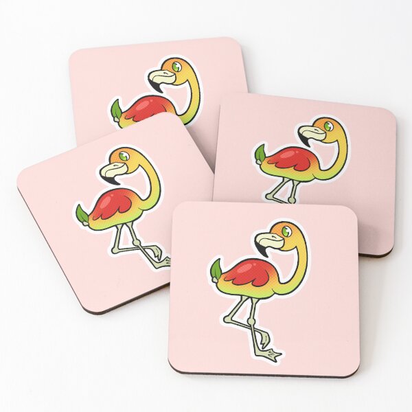 Item preview, Flamango - Flamingo Mango designed and sold by Stale-Cupcake-Scribbles.