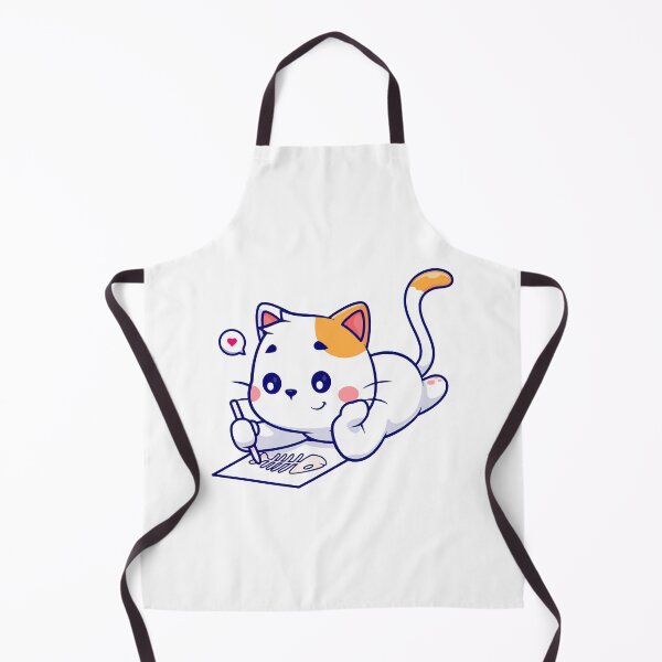 Item preview, Cute Cat Drawing Fish Bone Skeleton Kawaii Artist Cartoon designed and sold by wonyqp.