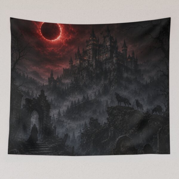 Item preview, Castle of the Eternal Night | Transylvania Gothic Horror designed and sold by kabucino.