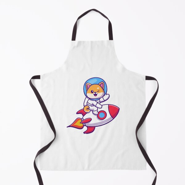 Item preview, Cute Shiba Inu Dog Astronaut Riding Rocket Ship Space designed and sold by wonyqp.
