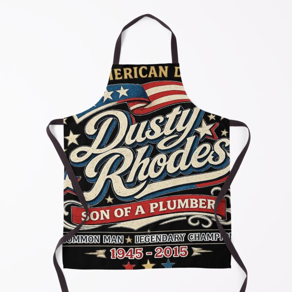 Item preview, Dusty Rhodes The American Dream Son of a Plumber Vintage Wrestling Tribute T-Shirt designed and sold by The Irish Whip.
