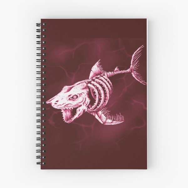 Item preview, Full Skelly Shark Render (Deep Red)  designed and sold by AnubisAltarArt.